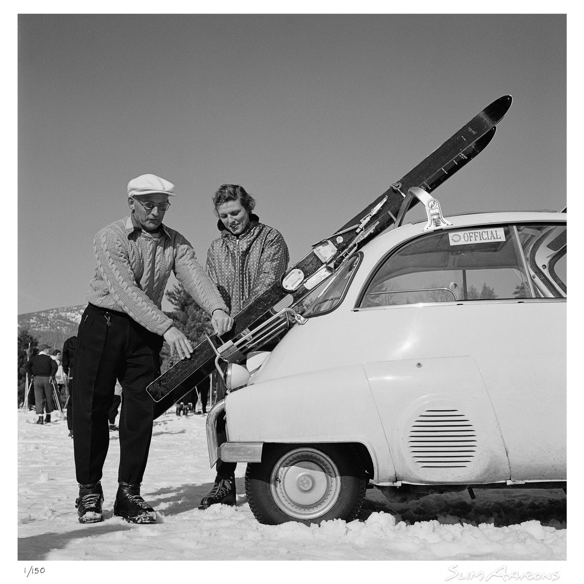 new england skiing - Slim Aarons - Limited Edition - Estate Stamped - Photography - Getty Images