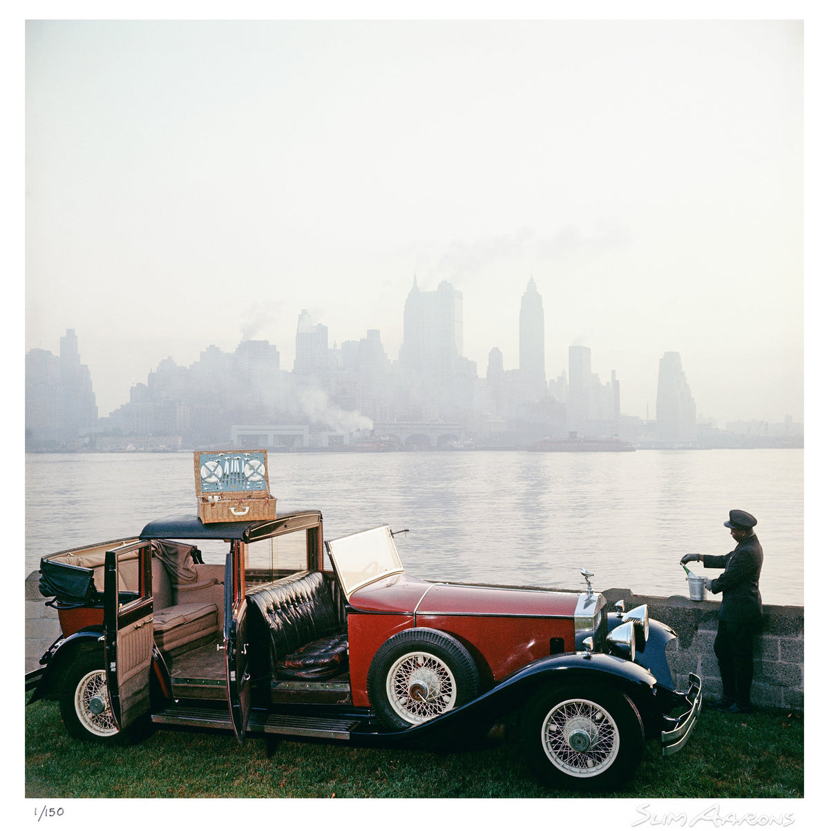 new york picnic - Slim Aarons - Limited Edition - Estate Stamped - Photography - Getty Images