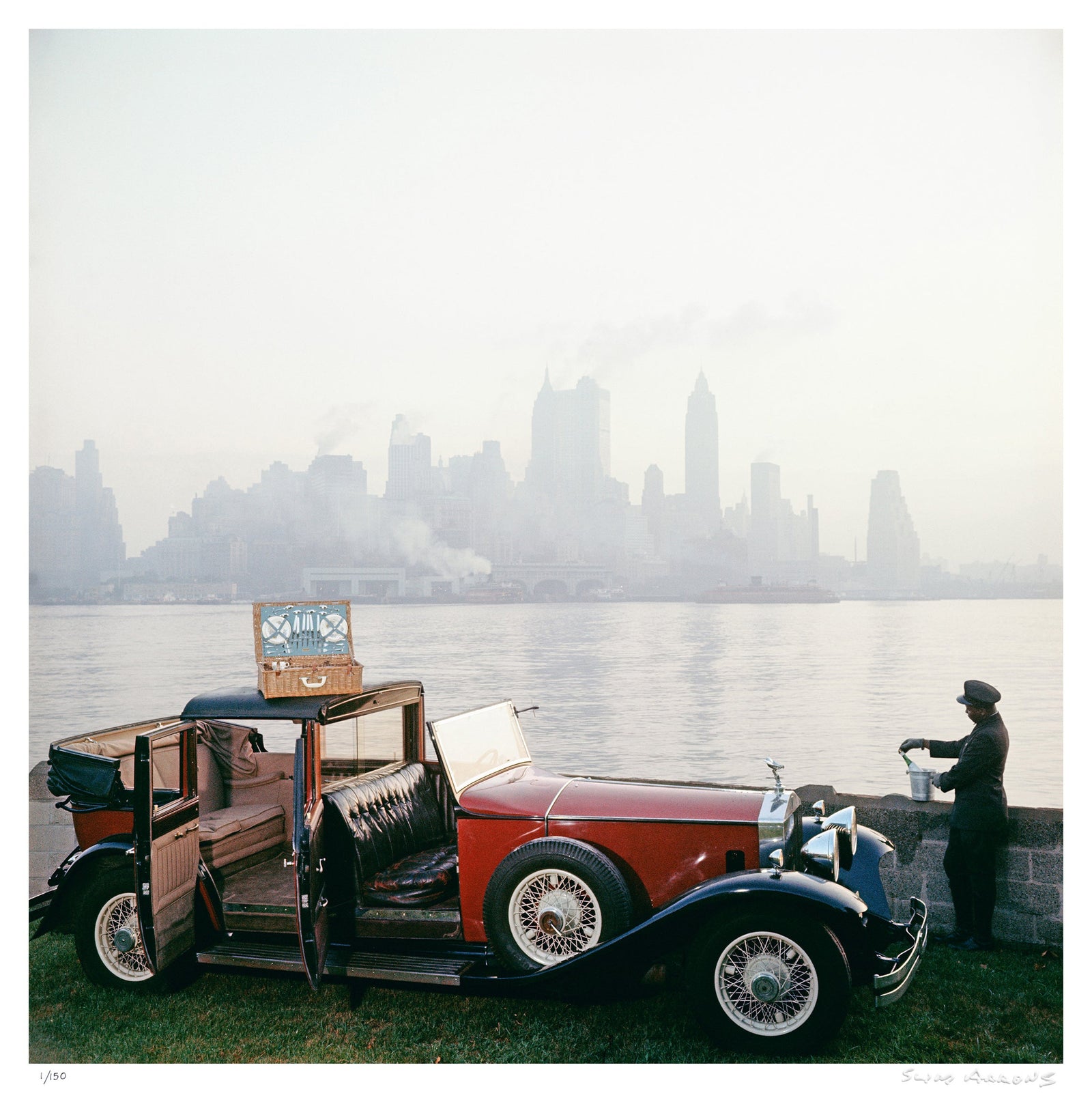 new york picnic - Slim Aarons - Limited Edition - Estate Stamped - Photography - Getty Images