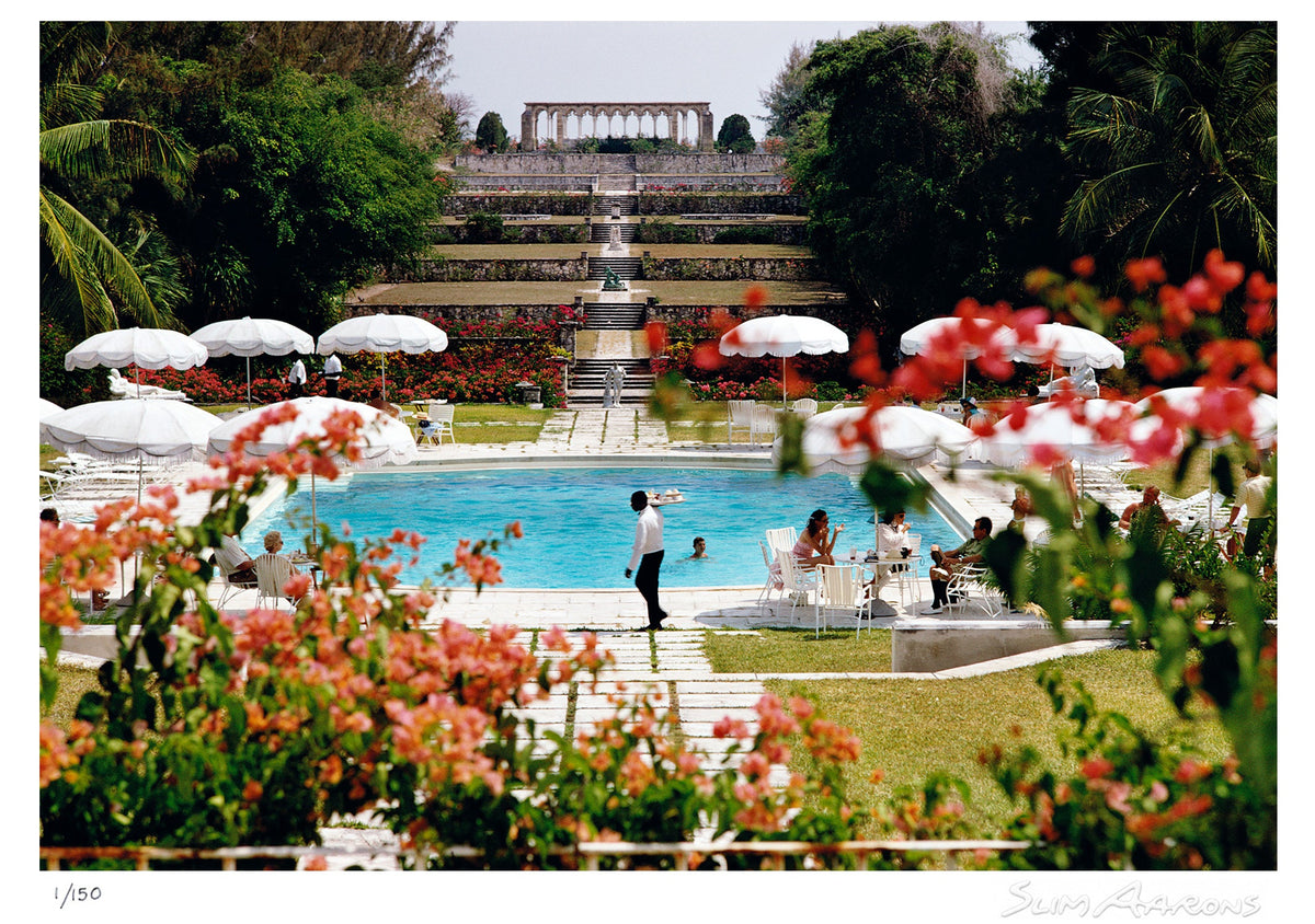 ocean club - Slim Aarons - Limited Edition - Estate Stamped - Photography - Getty Images