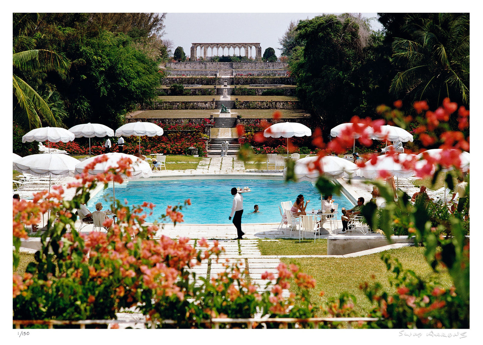ocean club - Slim Aarons - Limited Edition - Estate Stamped - Photography - Getty Images