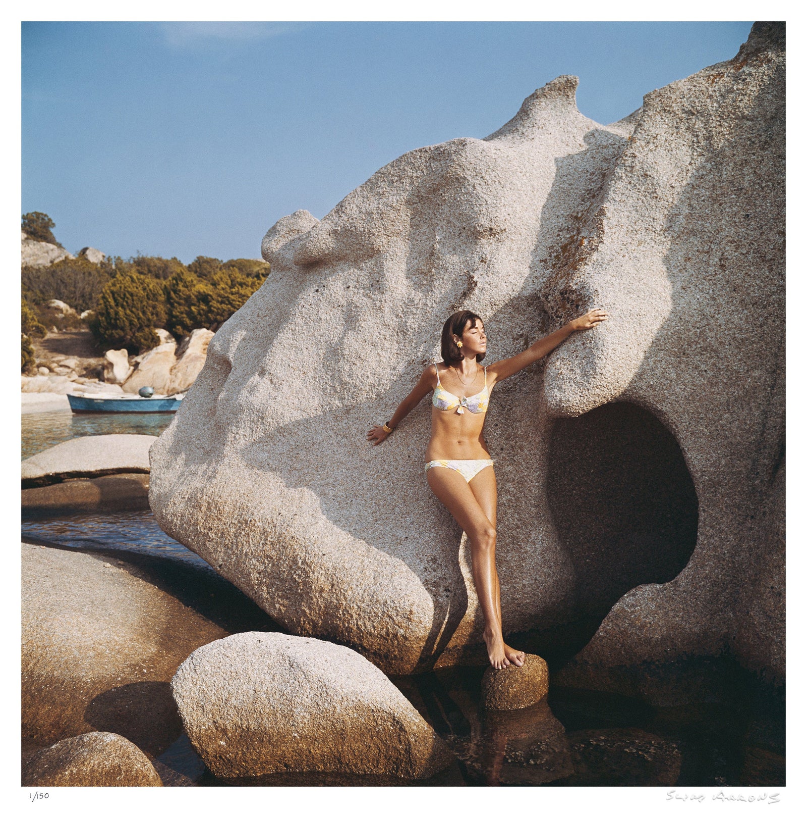 olimpia hruska - Slim Aarons - Limited Edition - Estate Stamped - Photography - Getty Images