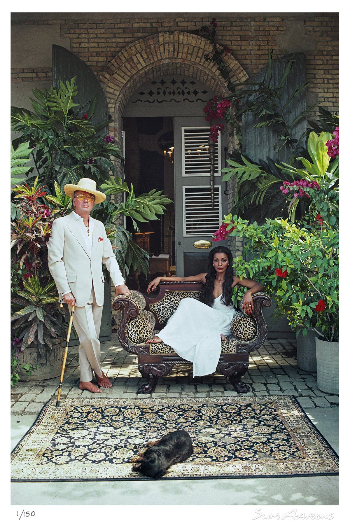 olivier coquelin and lahaina kameha - Slim Aarons - Limited Edition - Estate Stamped - Photography - Getty Images