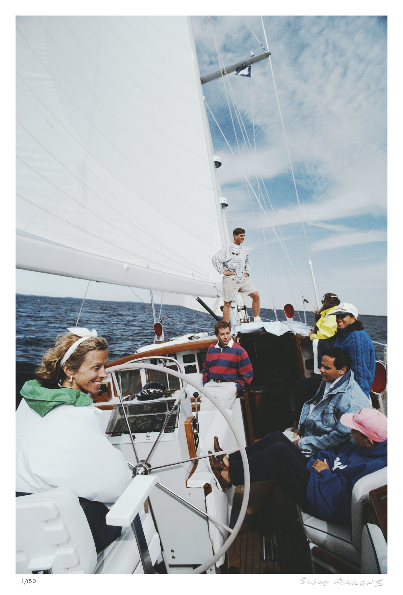 on board the palawan - Slim Aarons - Limited Edition - Estate Stamped - Photography - Getty Images