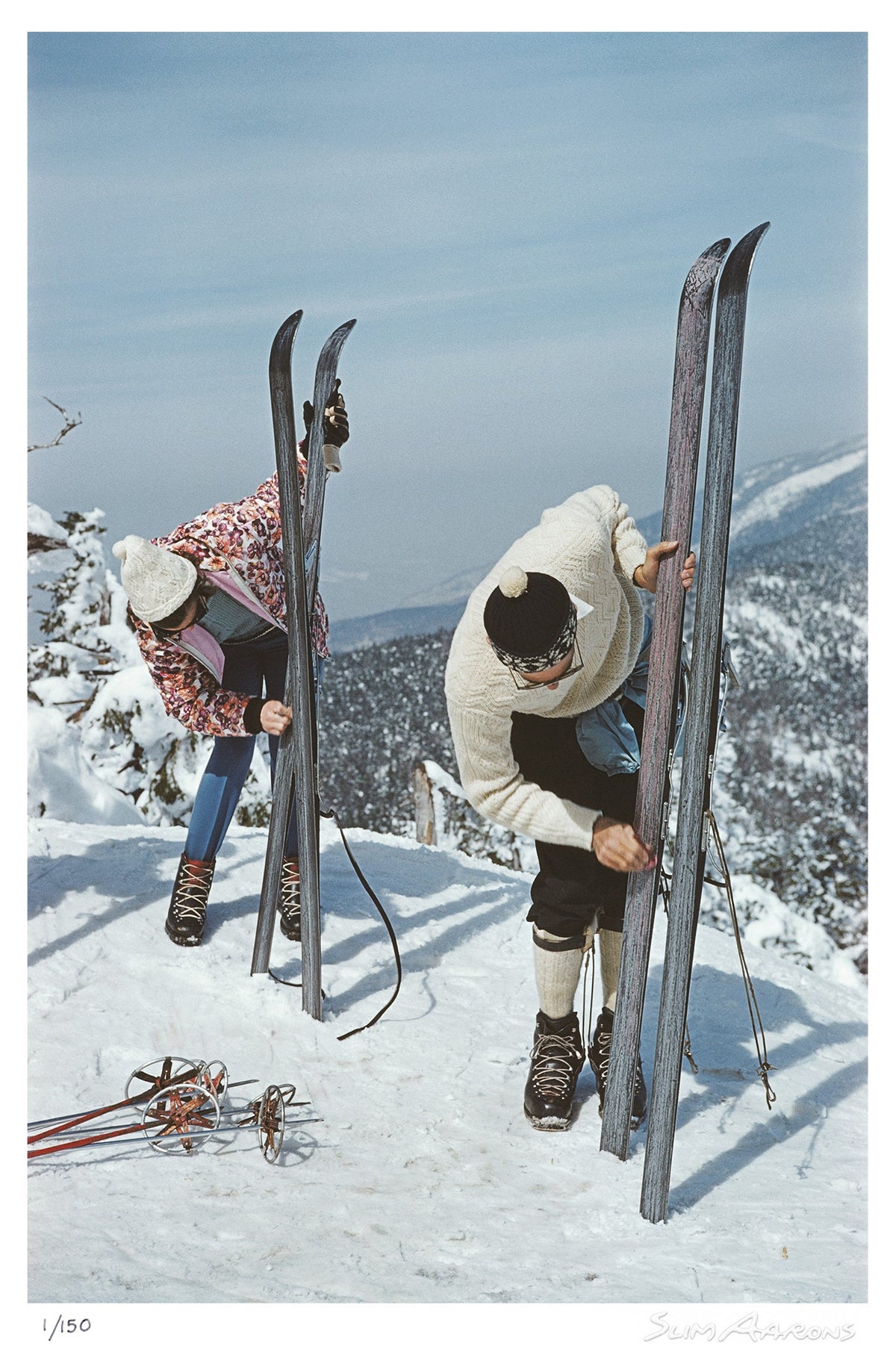 on the slopes of sugarbush 1 - Slim Aarons - Limited Edition - Estate Stamped - Photography - Getty Images