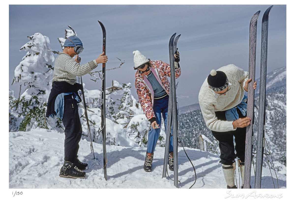 on the slopes of sugarbush - Slim Aarons - Limited Edition - Estate Stamped - Photography - Getty Images