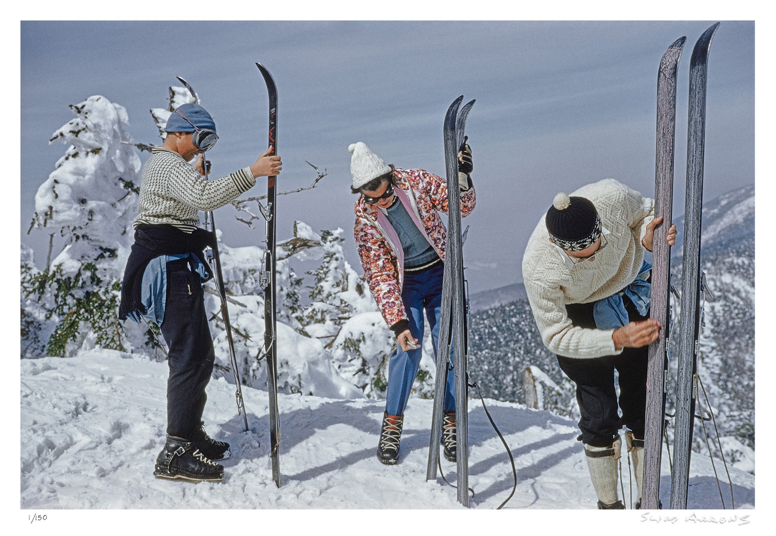 on the slopes of sugarbush - Slim Aarons - Limited Edition - Estate Stamped - Photography - Getty Images