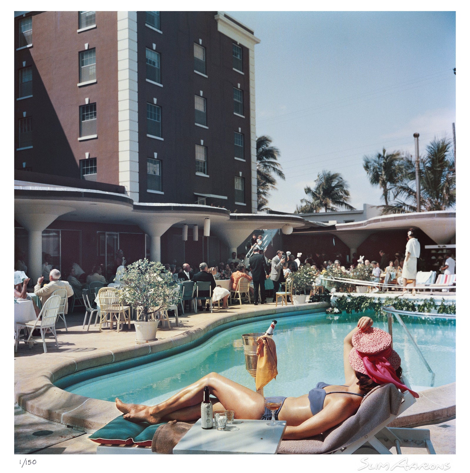 palm beach - Slim Aarons - Limited Edition - Estate Stamped - Photography - Getty Images
