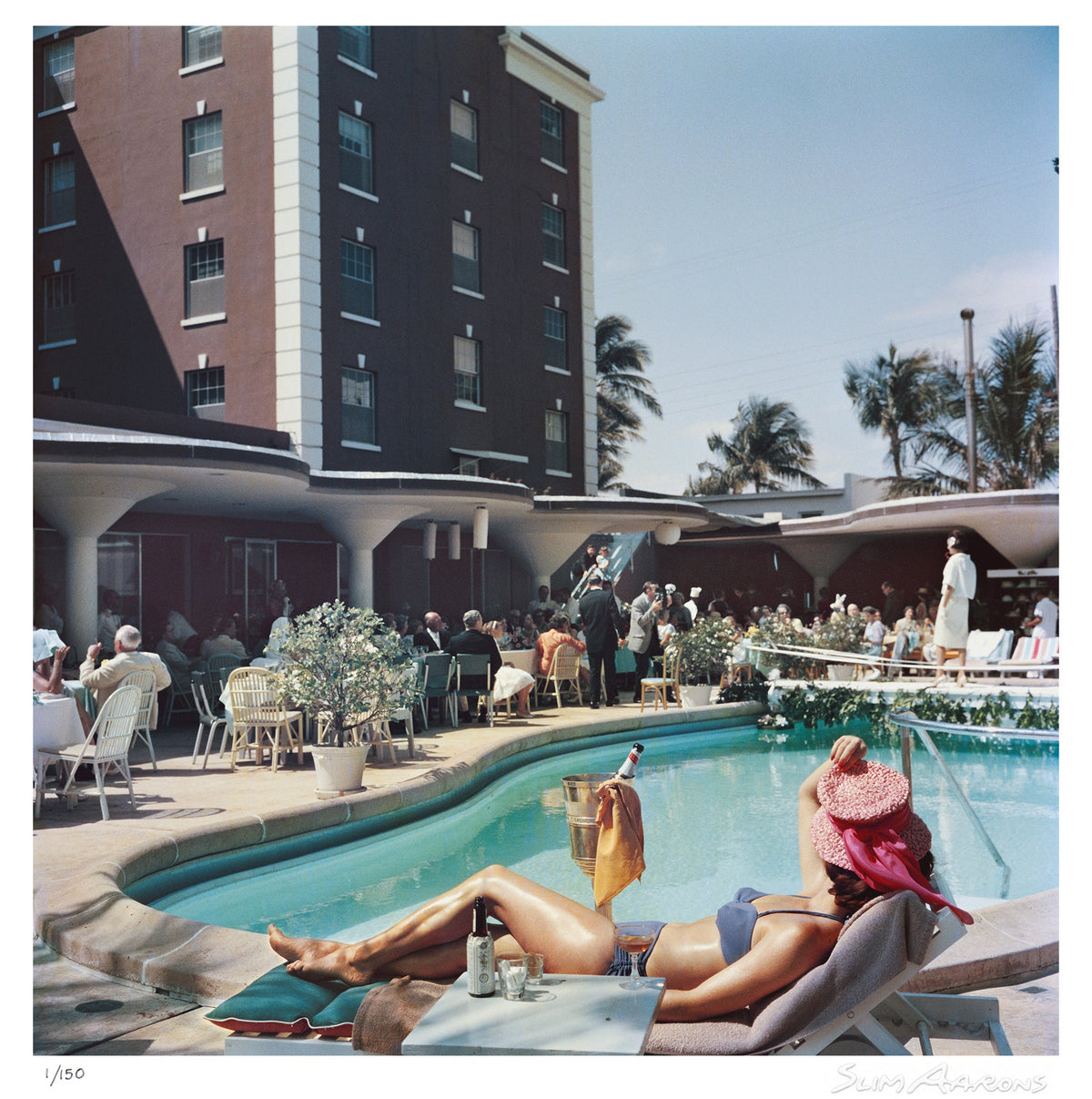 palm beach - Slim Aarons - Limited Edition - Estate Stamped - Photography - Getty Images