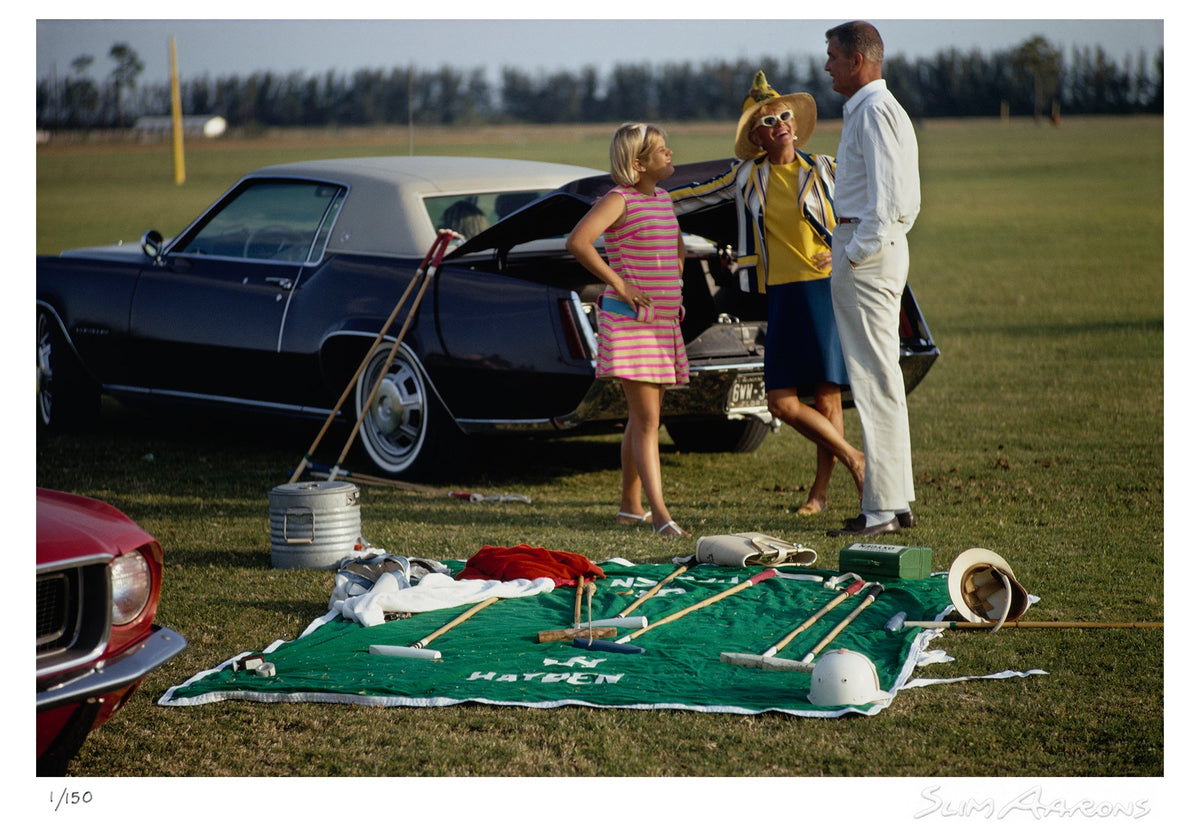 palm beach polo - Slim Aarons - Limited Edition - Estate Stamped - Photography - Getty Images