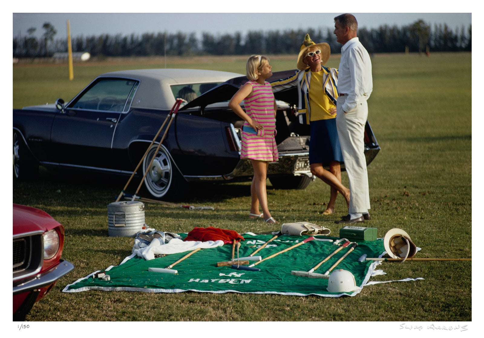 palm beach polo - Slim Aarons - Limited Edition - Estate Stamped - Photography - Getty Images