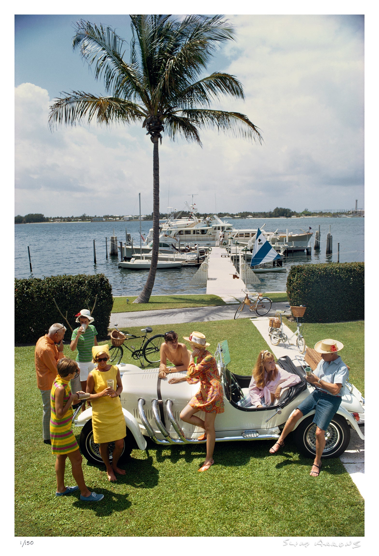 palm beach society - Slim Aarons - Limited Edition - Estate Stamped - Photography - Getty Images