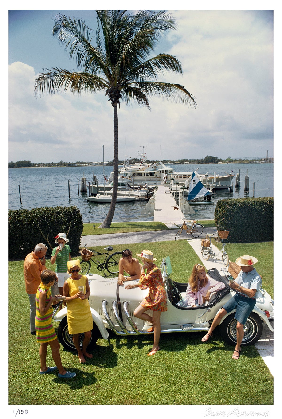 palm beach society - Slim Aarons - Limited Edition - Estate Stamped - Photography - Getty Images