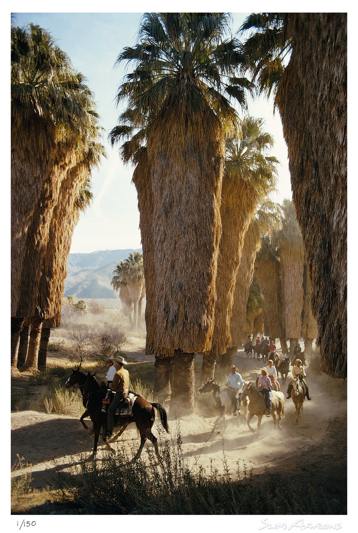 palm springs riders - Slim Aarons - Limited Edition - Estate Stamped - Photography - Getty Images