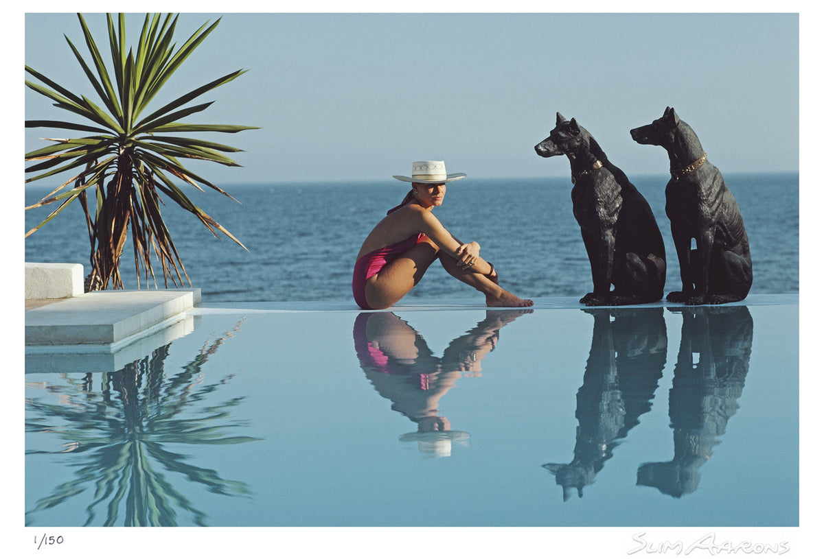 pantz pool - Slim Aarons - Limited Edition - Estate Stamped - Photography - Getty Images