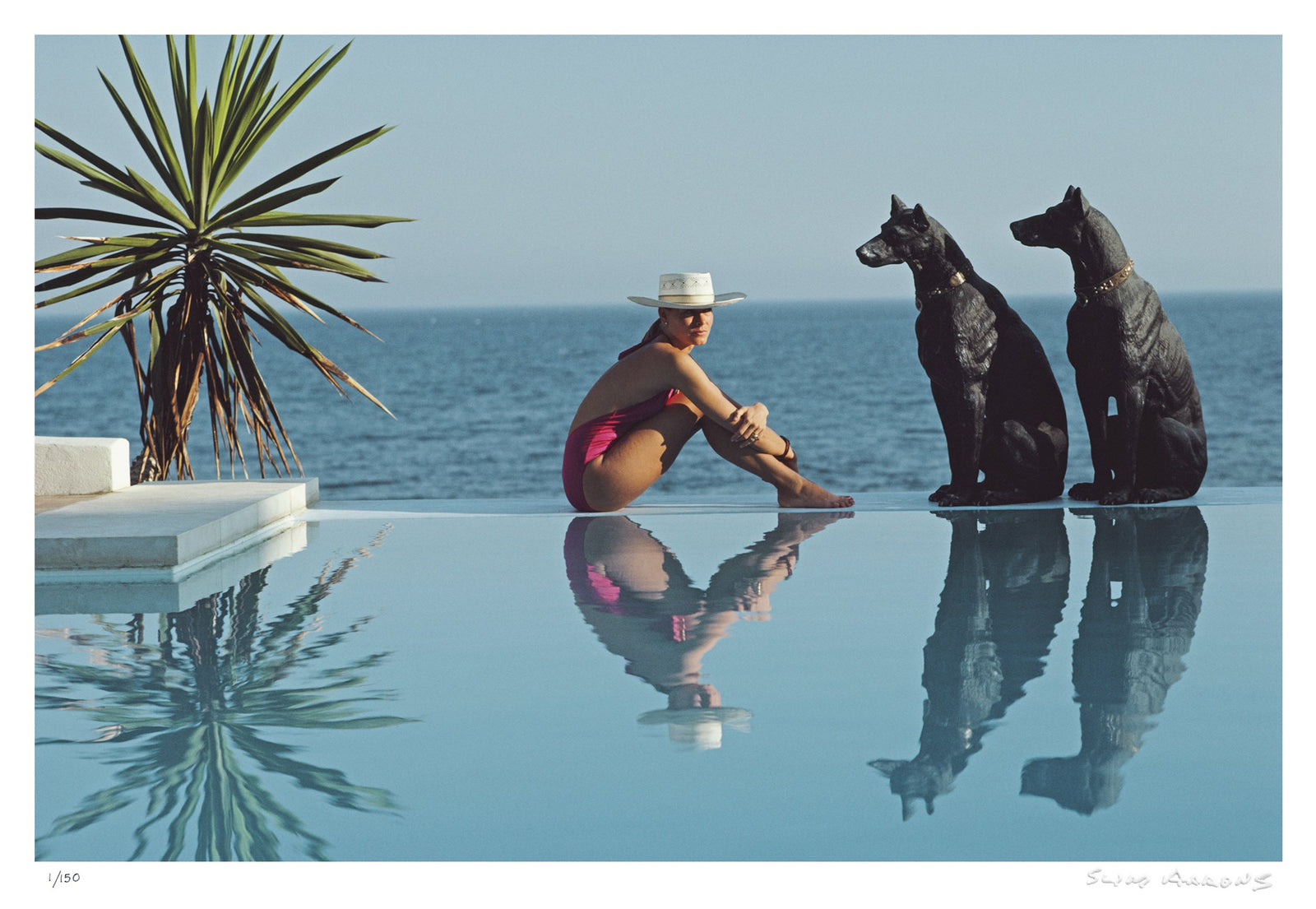 pantz pool - Slim Aarons - Limited Edition - Estate Stamped - Photography - Getty Images