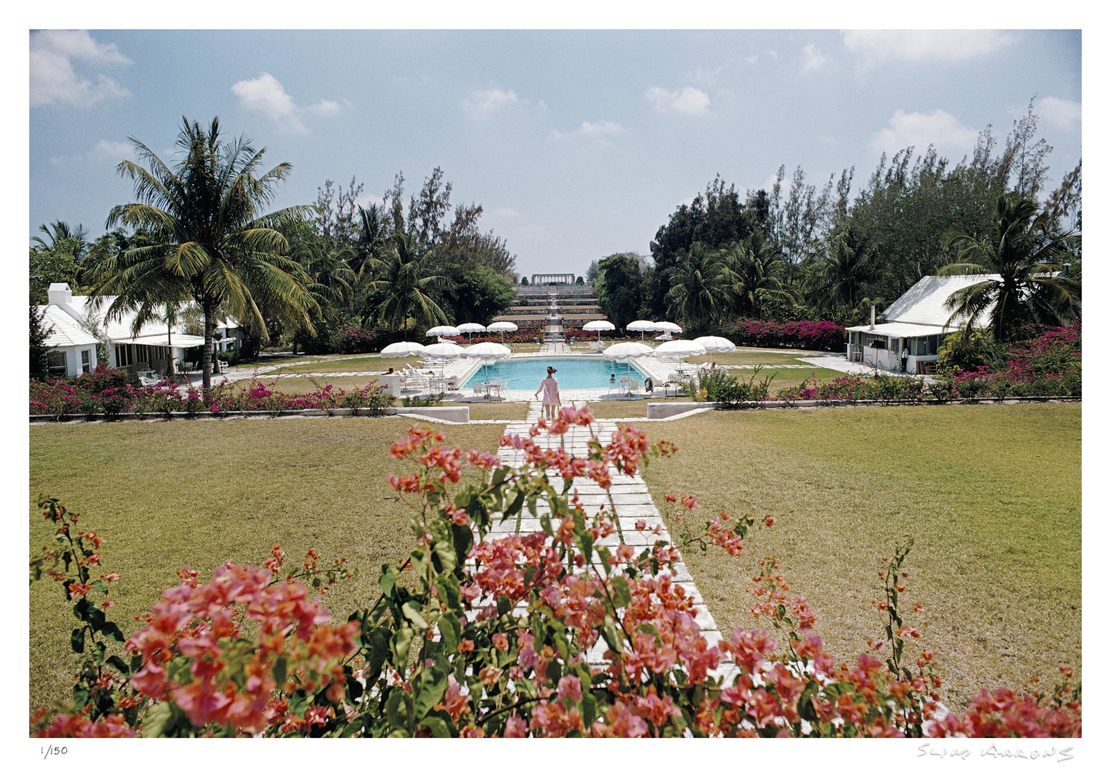 paradise island - Slim Aarons - Limited Edition - Estate Stamped - Photography - Getty Images