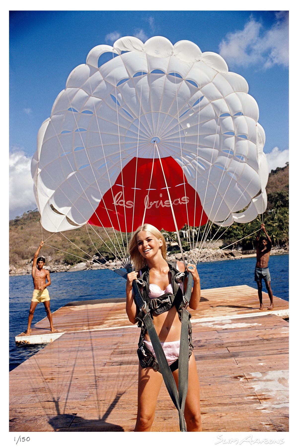 paraglider - Slim Aarons - Limited Edition - Estate Stamped - Photography - Getty Images