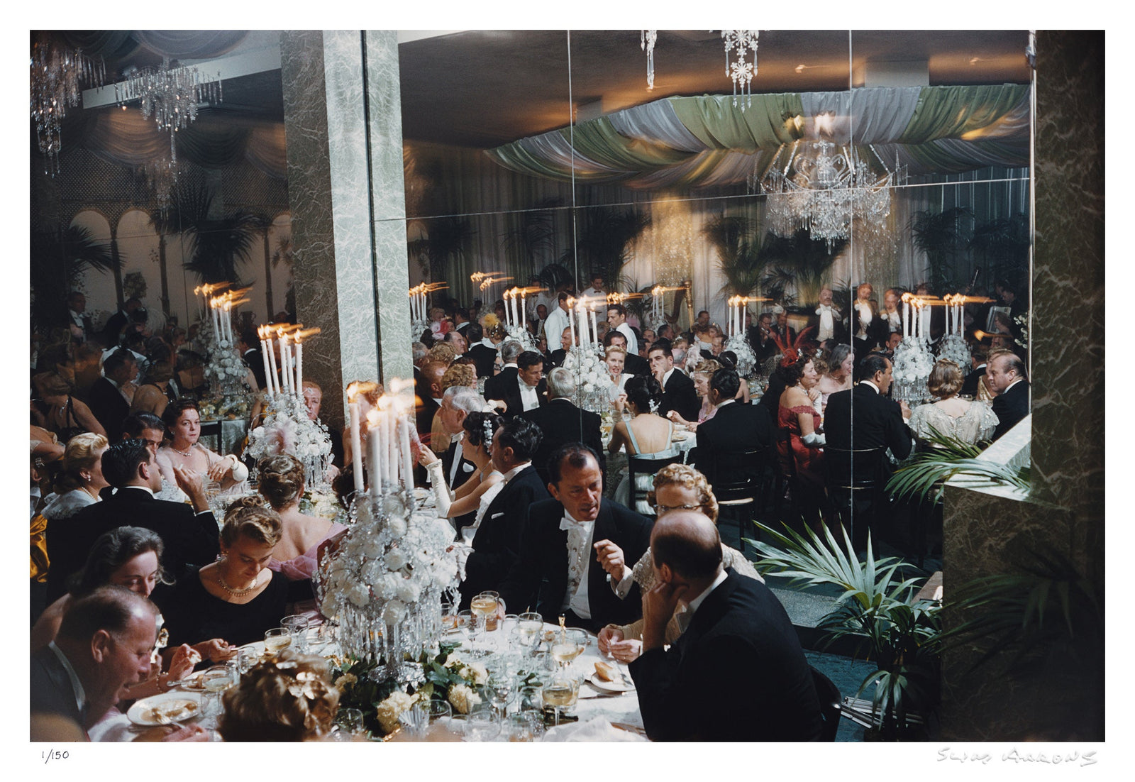 party at romanoffs - Slim Aarons - Limited Edition - Estate Stamped - Photography - Getty Images