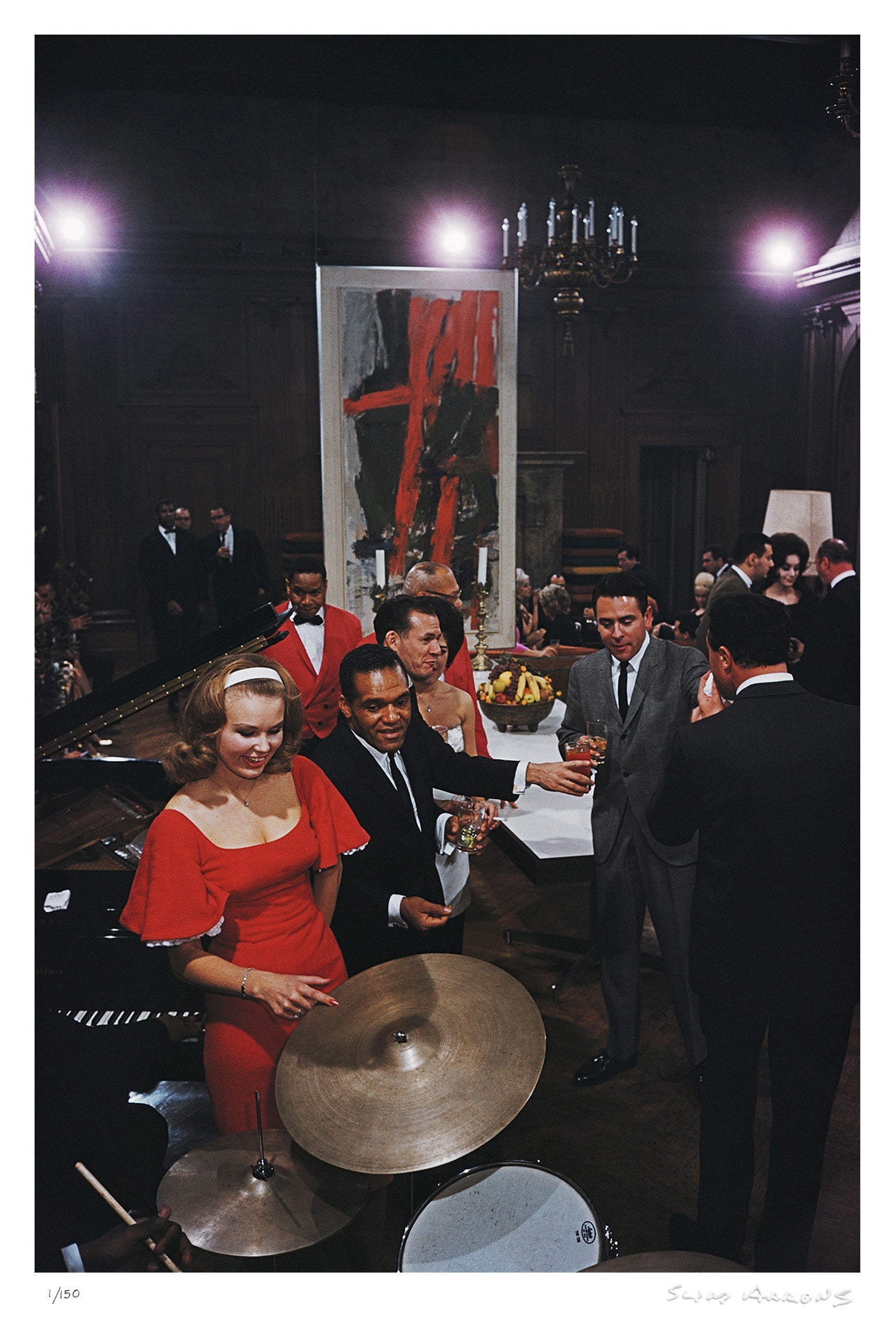 party at the playboy mansion - Slim Aarons - Limited Edition - Estate Stamped - Photography - Getty Images