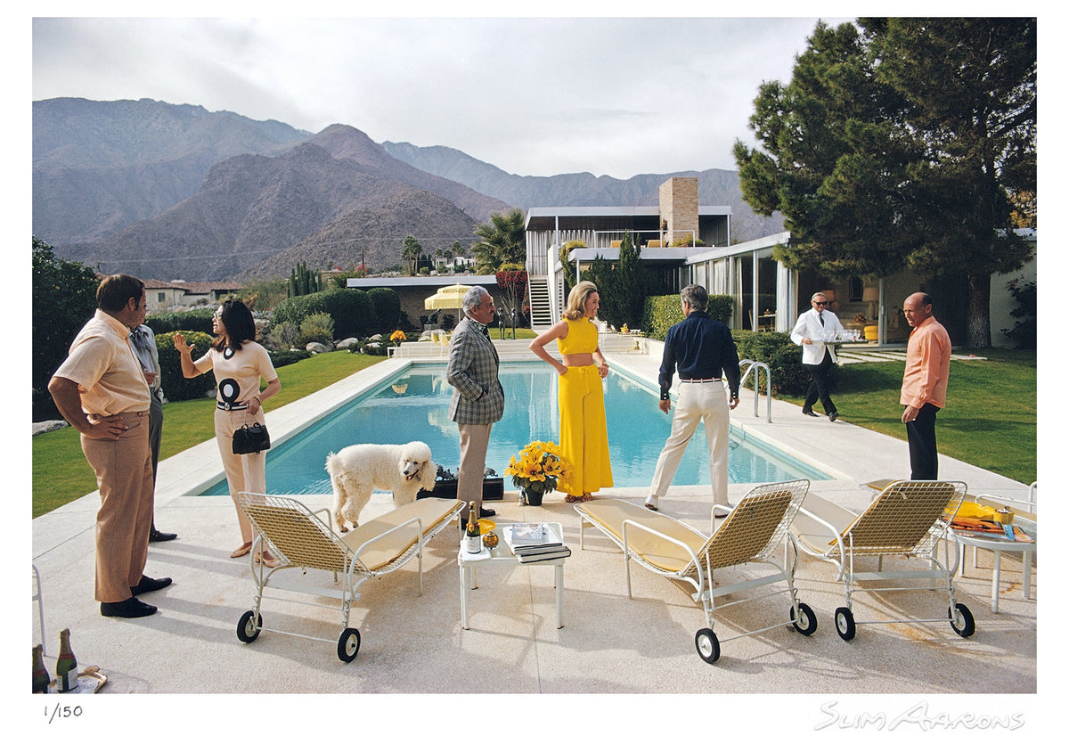 party preparations - Slim Aarons - Limited Edition - Estate Stamped - Photography - Getty Images