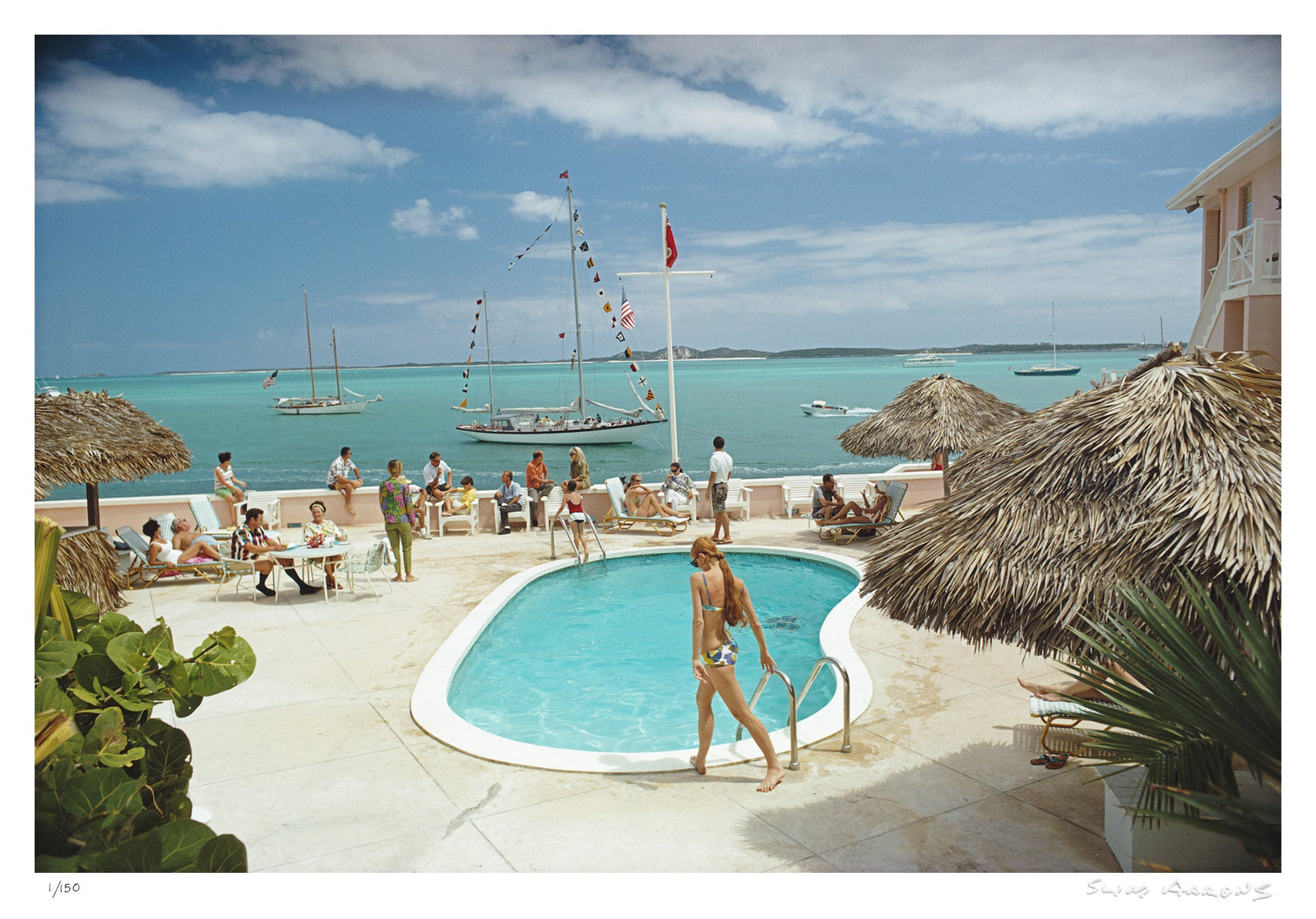 peace and plenty - Slim Aarons - Limited Edition - Estate Stamped - Photography - Getty Images