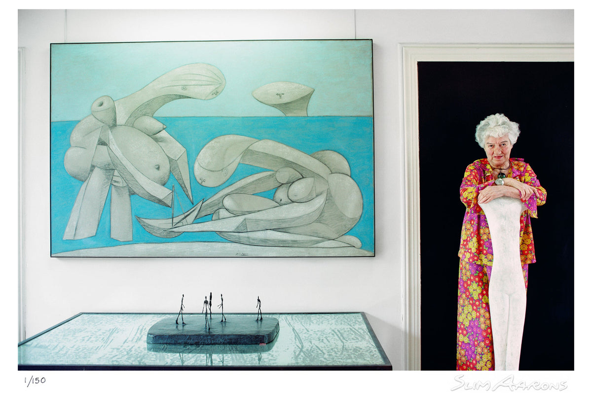 peggy guggenheim - Slim Aarons - Limited Edition - Estate Stamped - Photography - Getty Images