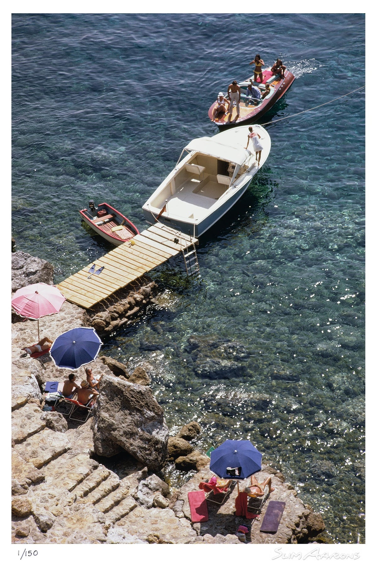 pellicano beach - Slim Aarons - Limited Edition - Estate Stamped - Photography - Getty Images