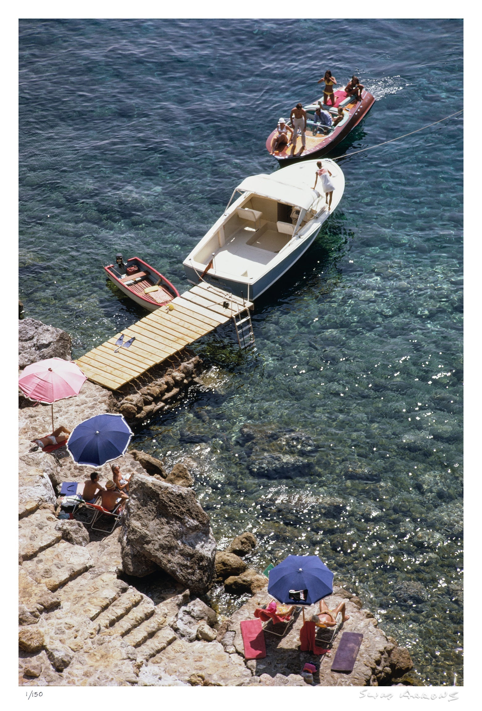 pellicano beach - Slim Aarons - Limited Edition - Estate Stamped - Photography - Getty Images