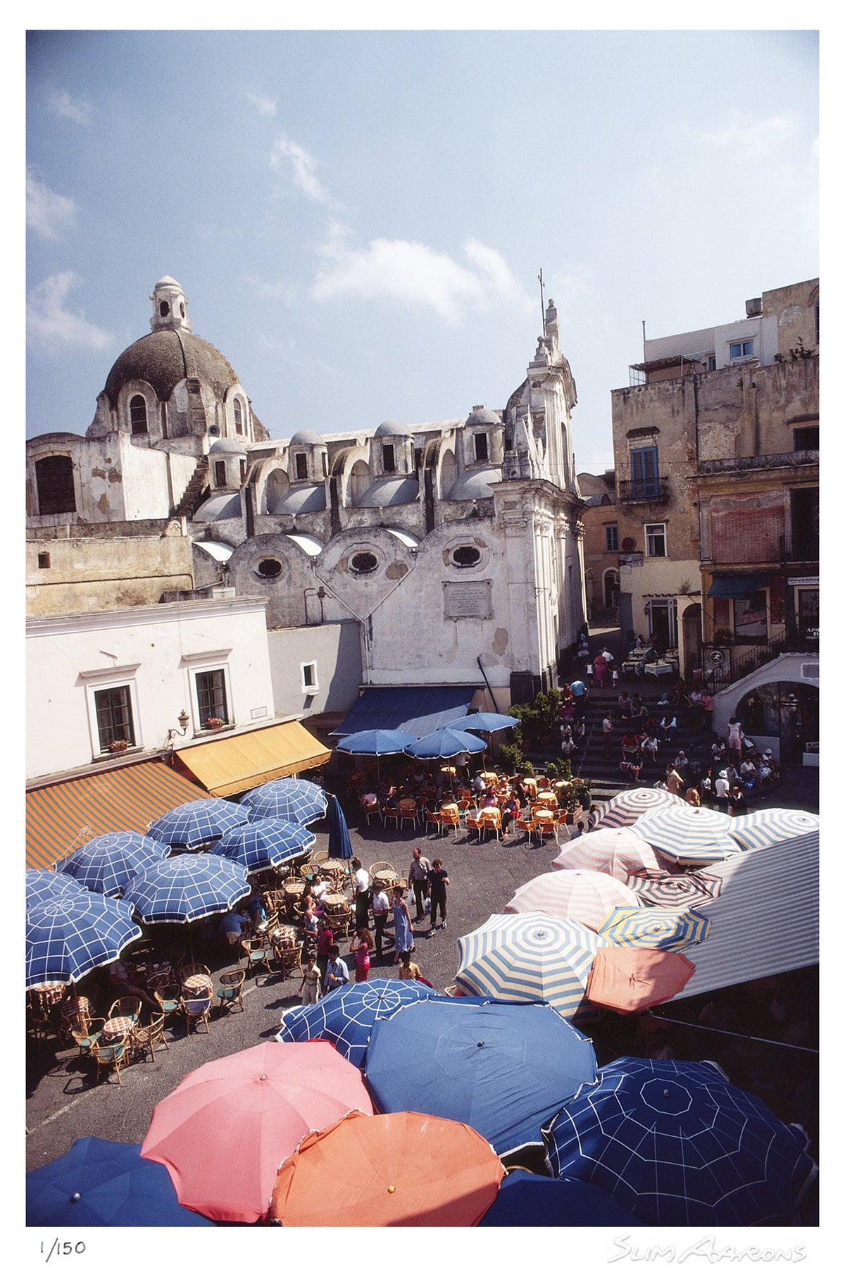 piazza umberto - Slim Aarons - Limited Edition - Estate Stamped - Photography - Getty Images