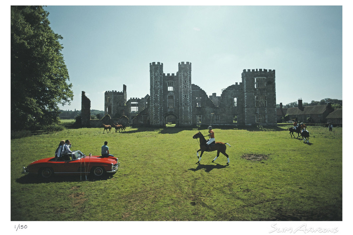 polo at cowdray park - Slim Aarons - Limited Edition - Estate Stamped - Photography - Getty Images