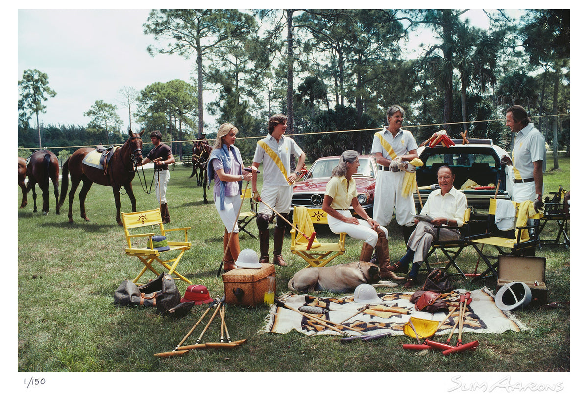 polo party - Slim Aarons - Limited Edition - Estate Stamped - Photography - Getty Images