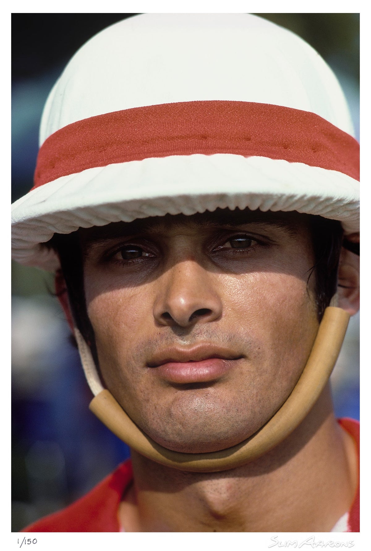 polo player close up - Slim Aarons - Limited Edition - Estate Stamped - Photography - Getty Images
