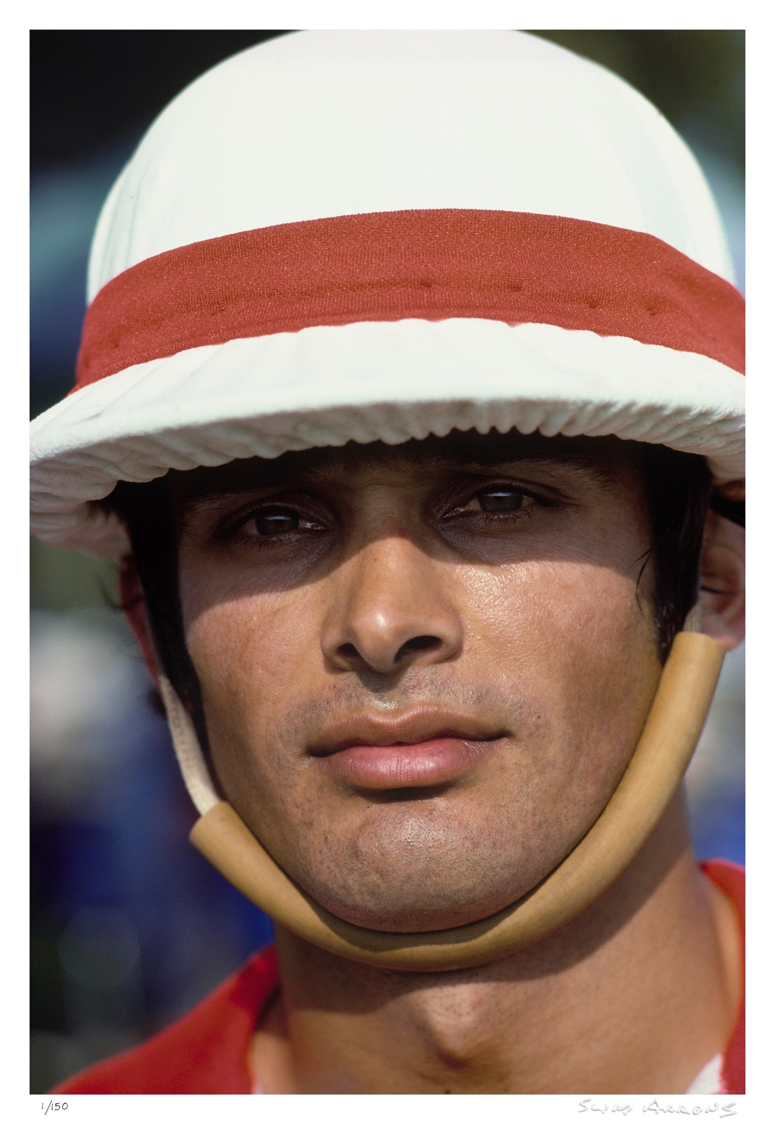 polo player close up - Slim Aarons - Limited Edition - Estate Stamped - Photography - Getty Images