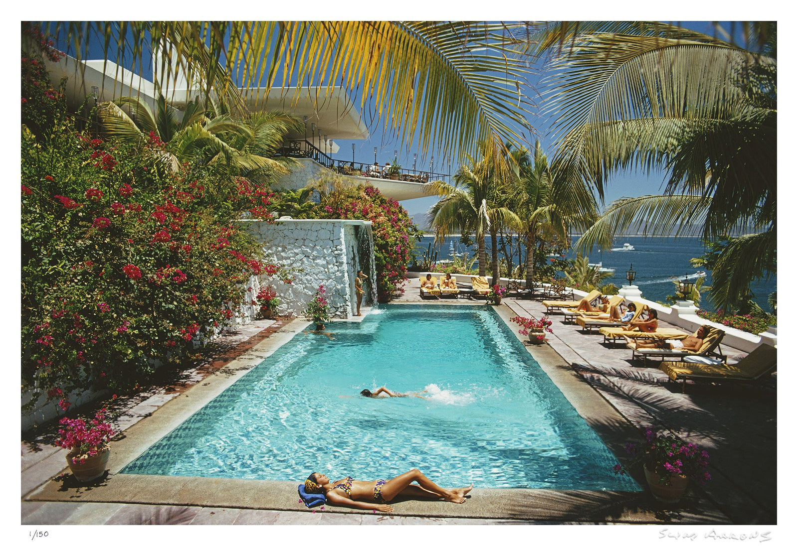 pool at las hadas - Slim Aarons - Limited Edition - Estate Stamped - Photography - Getty Images