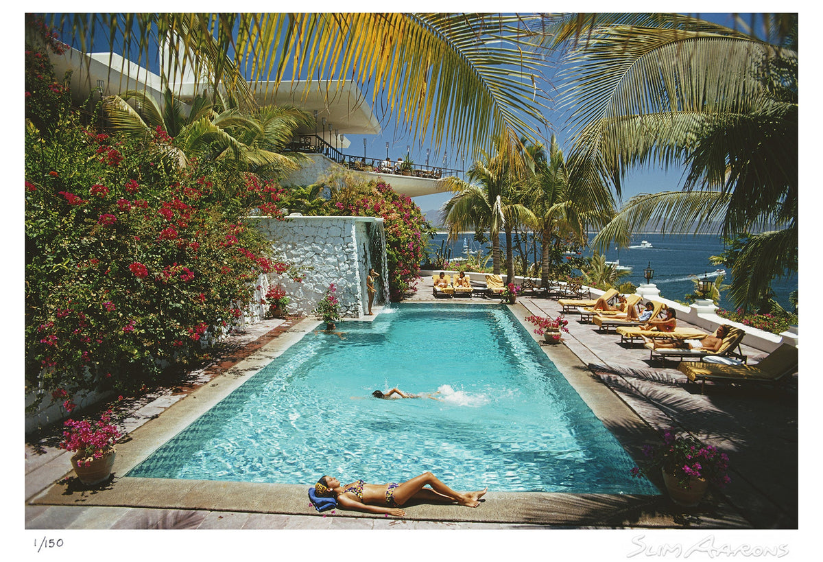 pool at las hadas - Slim Aarons - Limited Edition - Estate Stamped - Photography - Getty Images