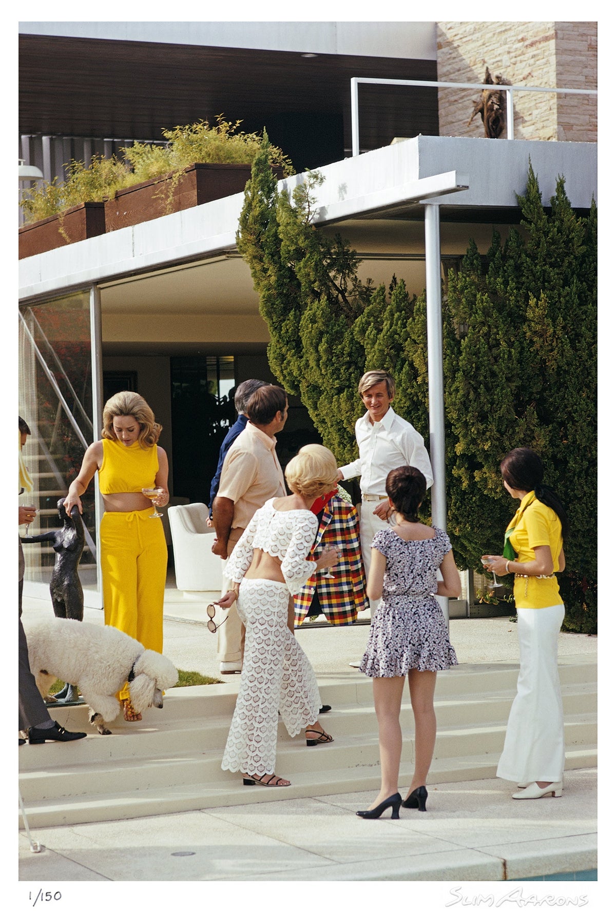 poolside chic - Slim Aarons - Limited Edition - Estate Stamped - Photography - Getty Images