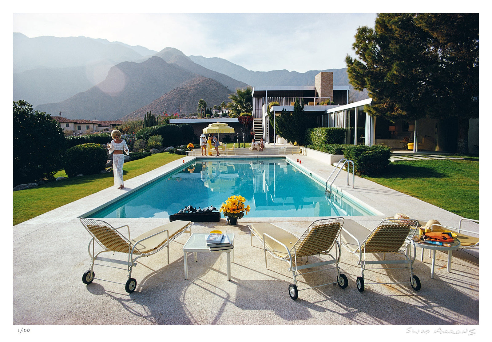 poolside dreams - Slim Aarons - Limited Edition - Estate Stamped - Photography - Getty Images