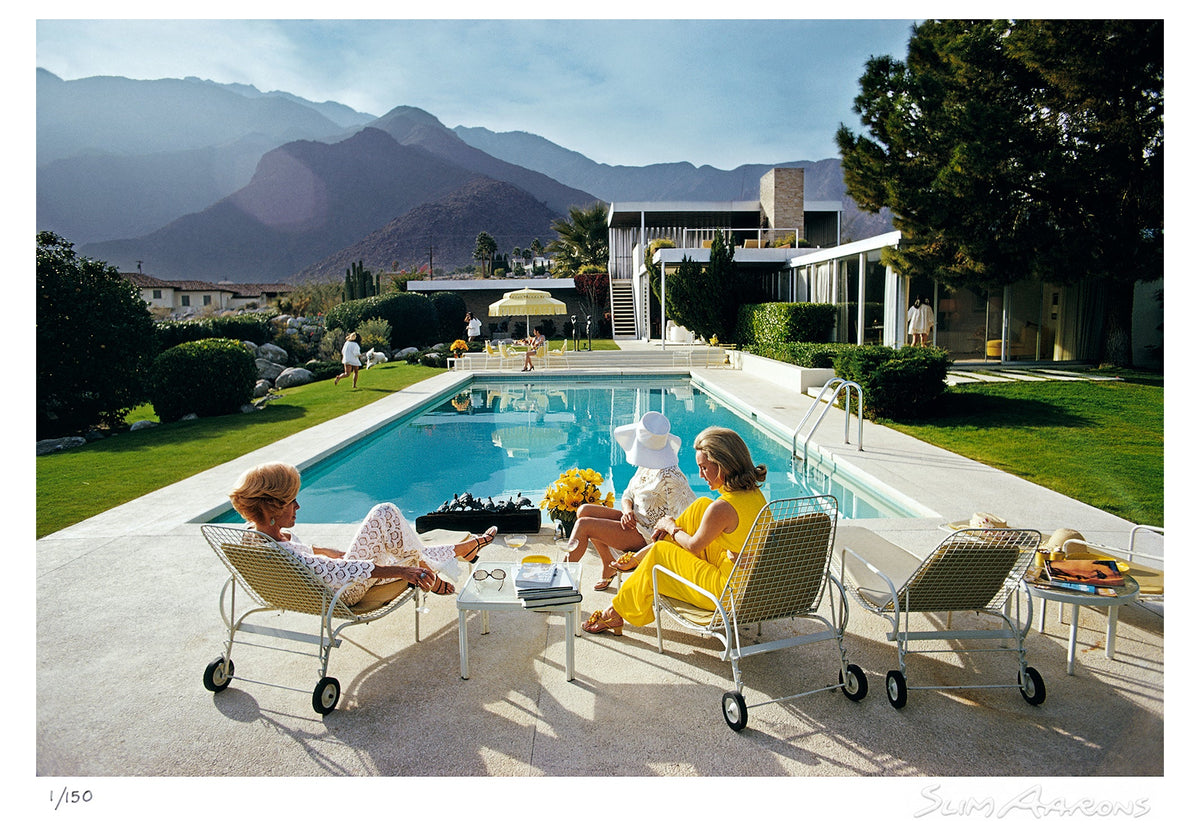 poolside ladies - Slim Aarons - Limited Edition - Estate Stamped - Photography - Getty Images