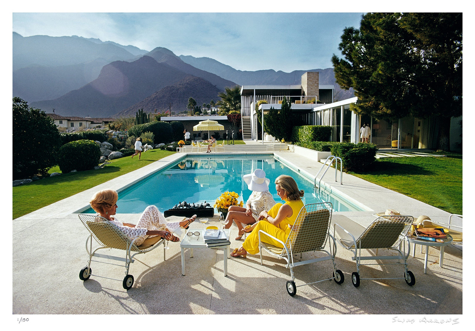 poolside ladies - Slim Aarons - Limited Edition - Estate Stamped - Photography - Getty Images