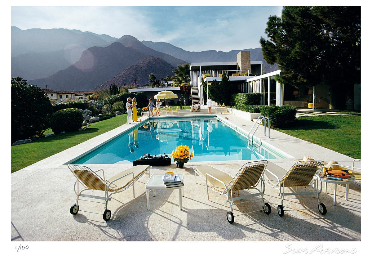 poolside loungers - Slim Aarons - Limited Edition - Estate Stamped - Photography - Getty Images