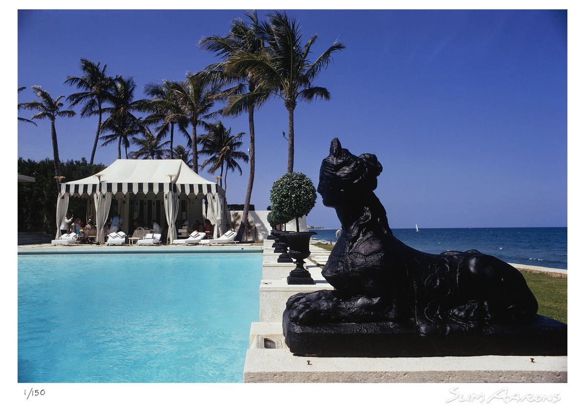 poolside luncheon - Slim Aarons - Limited Edition - Estate Stamped - Photography - Getty Images