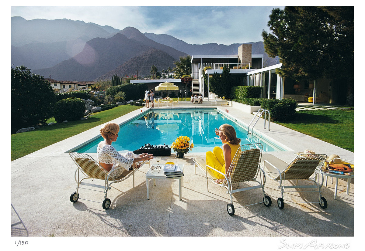 poolside pairs - Slim Aarons - Limited Edition - Estate Stamped - Photography - Getty Images
