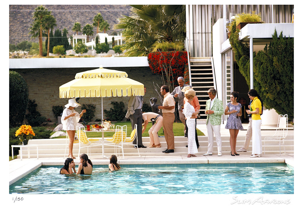 poolside party - Slim Aarons - Limited Edition - Estate Stamped - Photography - Getty Images