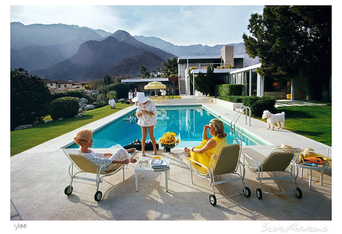 poolside poodle - Slim Aarons - Limited Edition - Estate Stamped - Photography - Getty Images