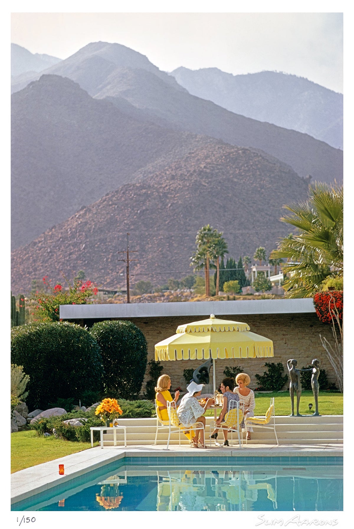 poolside scenery - Slim Aarons - Limited Edition - Estate Stamped - Photography - Getty Images