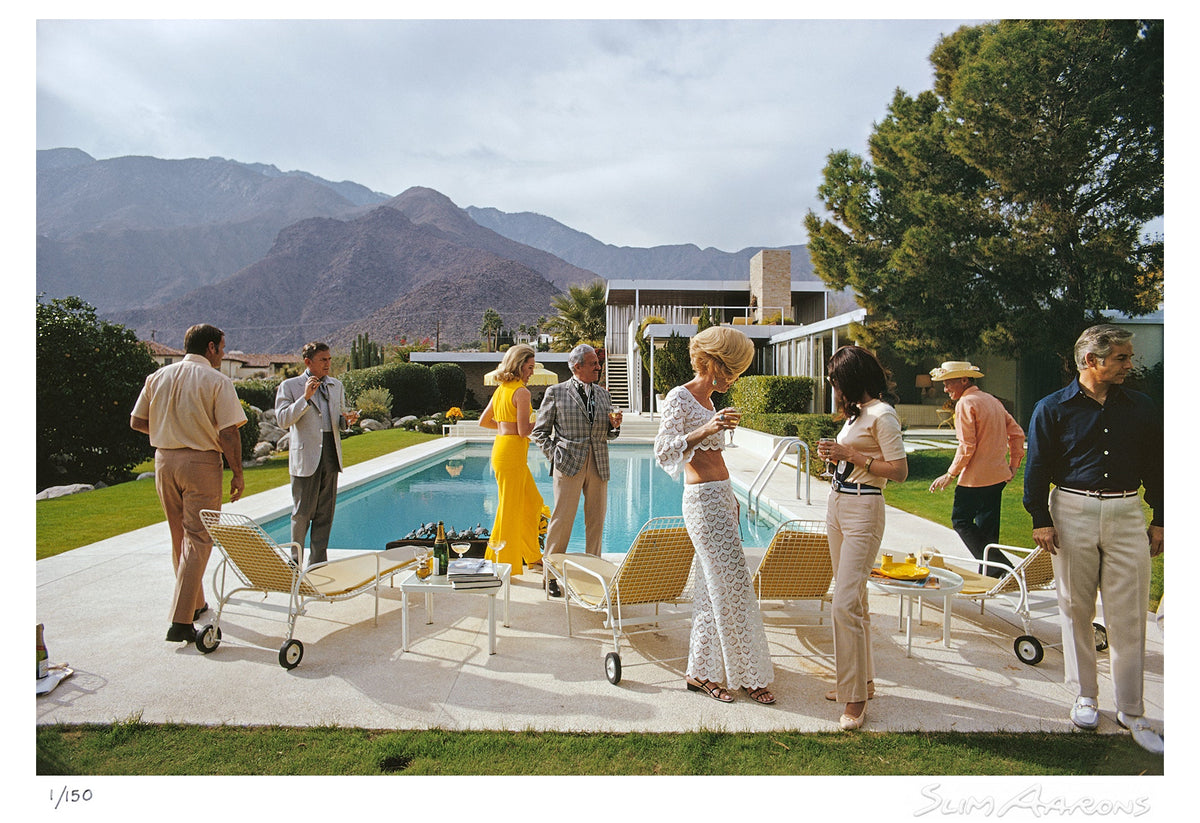 poolside style - Slim Aarons - Limited Edition - Estate Stamped - Photography - Getty Images