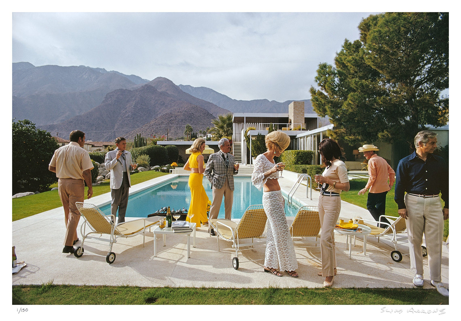 poolside style - Slim Aarons - Limited Edition - Estate Stamped - Photography - Getty Images