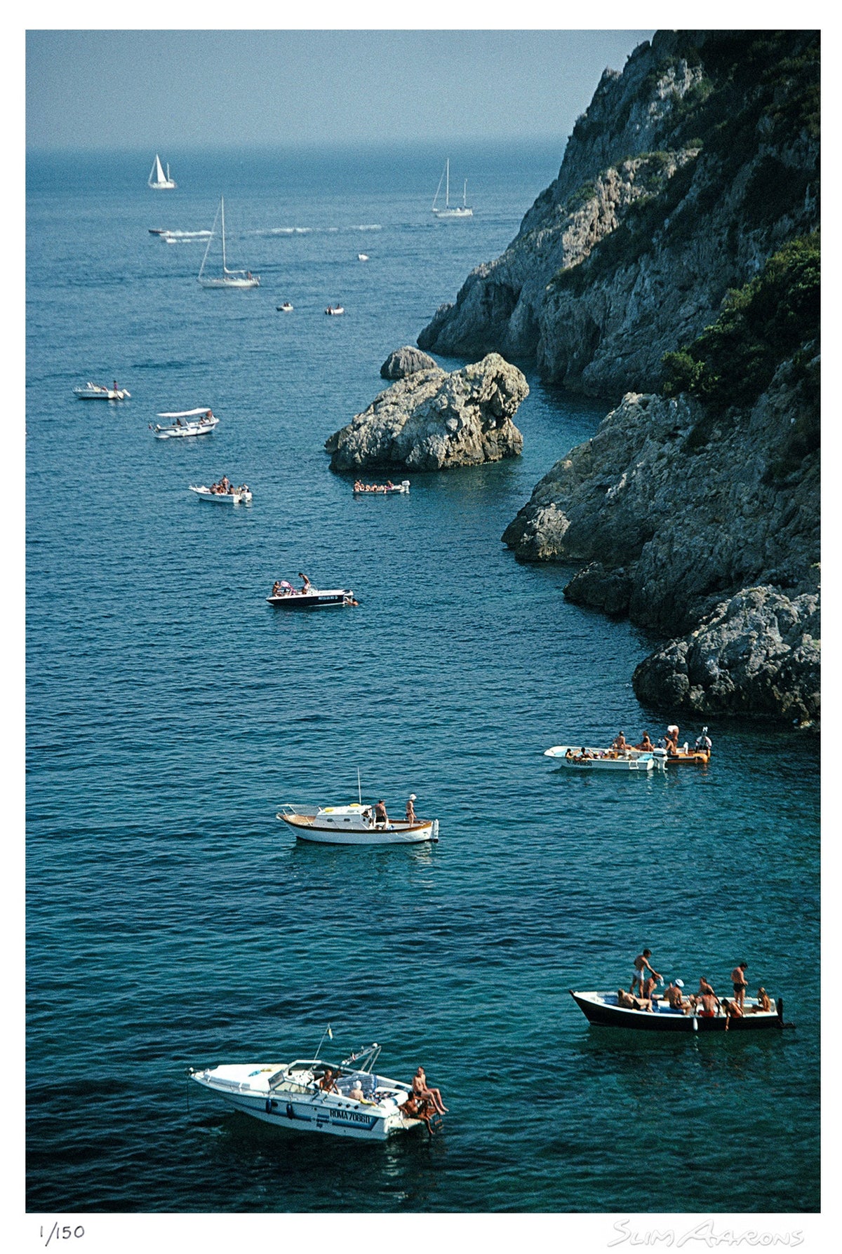 porto ercole boats - Slim Aarons - Limited Edition - Estate Stamped - Photography - Getty Images