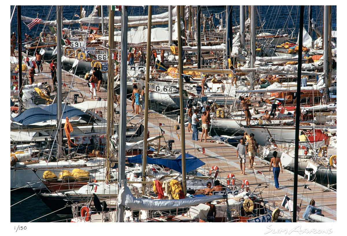 porto ercole harbour - Slim Aarons - Limited Edition - Estate Stamped - Photography - Getty Images